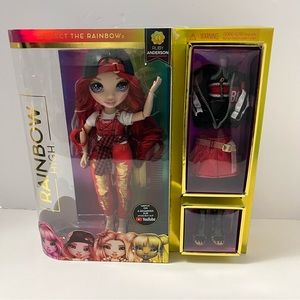 RAINBOW HIGH Ruby Anderson Doll MGA NRFB toy